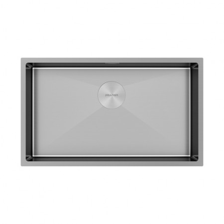 Мойка нерж. сталь NEXT 74 UNI, PM217444-BS, брашированная нерж.сталь, 740х440мм, Paulmark 1,2мм Мойка нерж. сталь NEXT 74 UNI, PM217444-BS, брашированная нерж.сталь, 740х440мм, Paulmark 1,2мм