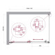 Душевой уголок BelBagno LUCE-AH-1-110/80-C-Cr Душевой уголок BelBagno LUCE-AH-1-110/80-C-Cr