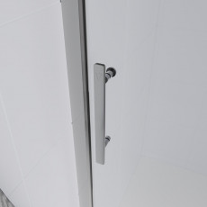 Душевая дверь Veconi Evo 100 CH E1 1200x1950 хром стекло прозрачное E1-CH-120-01-C9