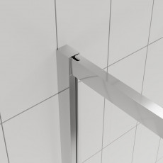 Душевой угол Veconi Evo 300 CH E3 1100x800x1950 хром стекло прозрачное E3-CH-11080-01-C9