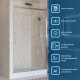 Душевая дверь шириной 111см BelBagno MARINO-2-BF-1-110-C-CR профиль хром, стекло прозрачное Душевая дверь шириной 111см BelBagno MARINO-2-BF-1-110-C-CR профиль хром, стекло прозрачное
