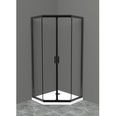 Душевой уголок BelBagno UNO-195-P-2-90-C-NERO