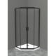 Душевой уголок BelBagno UNO-195-P-2-90-C-NERO Душевой уголок BelBagno UNO-195-P-2-90-C-NERO