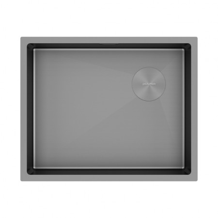 Мойка нерж. сталь NEXT-SKEW 54 UNI, PM885444-MG, матовый серый, 540х440мм, Paulmark 1,2мм Мойка нерж. сталь NEXT-SKEW 54 UNI, PM885444-MG, матовый серый, 540х440мм, Paulmark 1,2мм