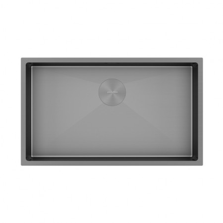 Мойка нерж. сталь NEXT 74 UNI, PM217444-MG, матовый серый, 740х440мм, Paulmark 1,2мм Мойка нерж. сталь NEXT 74 UNI, PM217444-MG, матовый серый, 740х440мм, Paulmark 1,2мм