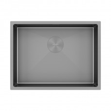 Мойка нерж. сталь NEXT 58 UNI, PM215844-MG, матовый серый, 580х440мм, Paulmark 1,2мм