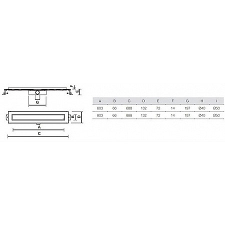 300341 Трап для душа OLIFILO basic 40, OLI 300341 Трап для душа OLIFILO basic 40, OLI