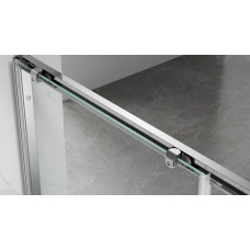 Душевой угол Veconi Rovigo RV-055M 1100x1000x1950 хром стекло матовое RV055M-110100-07-C8