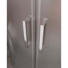 Душевой уголок Cezares MOLVENO-RH-22-110/100-P-Cr, 110х100х195, профиль хром, стекло Punto матовое