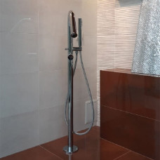 Смеситель для ванны напольный хром 78CR136 Cox Paini