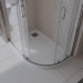 Поддон из искусственного мрамора левосторонний Belbagno TRAY-MR-UNO-RH-120/90-550-35-W-L-CR