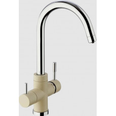 7855643CR3V11L2KM Cox смеситель для кухни на 3 воды, GRANITE SAHARA