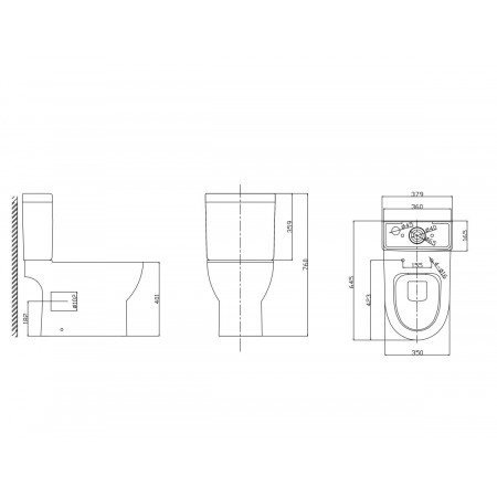 Унитаз-ком/напольный ZILI DO MFZ-13CD НОРНЫг/вып б/ободка РИМЛЕСС/RIMLESS дюр м/лиф645*365*760мм Унитаз-ком/напольный ZILI DO MFZ-13CD НОРНЫг/вып б/ободка РИМЛЕСС/RIMLESS дюр м/лиф645*365*760мм