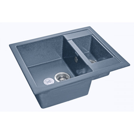 Мойка мраморная Granfest QUADRO GF-Q-610K графит (610 х 500)