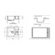 Мойка мраморная Granfest QUADRO GF-Q-610K синяя (610 х 500) Мойка мраморная Granfest QUADRO GF-Q-610K синяя (610 х 500)