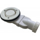 Поддон из искусственного мрамора правосторонний Belbagno TRAY-MR-UNO-RH-120/80-550-35-W-R-CR