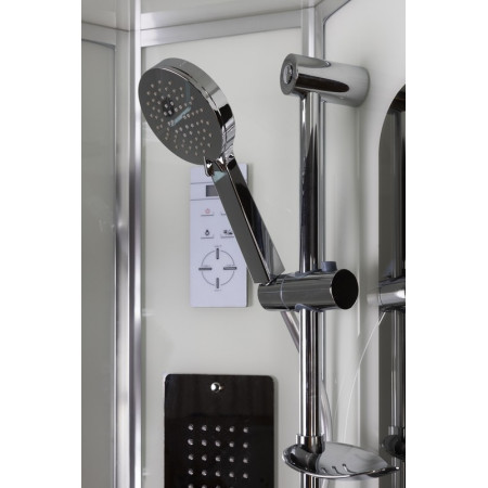 Душевая кабина Niagara Premium NG-6002-01G (100х100х210) низкий поддон(16 см),стекло прозрачное,4 места