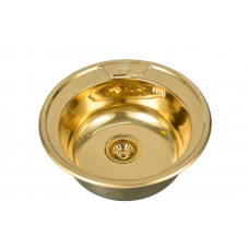 Мойка нерж. сталь Seaman Eco Wien SWT-490 Gold 490