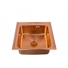 Мойка нерж. сталь Seaman Eco Wien SWT-5050 Copper (Micro-satin *10) 500 x 500