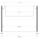 Мойка Seaman медная Natural Genova SMC-6046U Antique Под стол 600 x 460