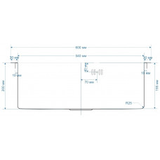 Мойка Seaman медная Natural Genova SMC-6046U Supreme Под стол 600 x 460