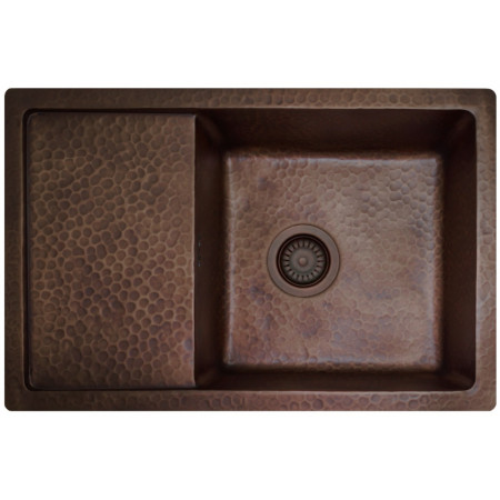 Мойка Seaman медная Natural Genova SMC-7146U Antique Под стол 710 x 460