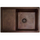 Мойка Seaman медная Natural Genova SMC-7146U Antique Под стол 710 x 460