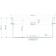 Мойка Seaman медная Natural Genova SMC-7146U Supreme Под стол 710 x 460