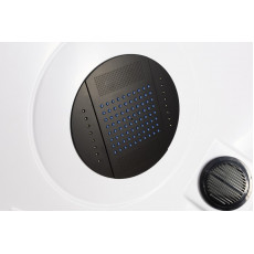 Душевая кабина Niagara Premium NG-6902-01GD BLACK (100х100х220) низкий поддон(16 см),черный,стекло тонированное,4 места