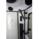 Душевая кабина Niagara Premium NG-6902-01GD BLACK (100х100х220) низкий поддон(16 см),черный,стекло тонированное,4 места