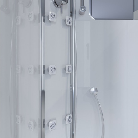 Душевая кабина Niagara Ultra NG-307-01L (120х80х220) высокий поддон(50см),стекло матовое,4 места