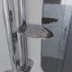 Душевая кабина Niagara Ultra NG-307-01R (120х80х220) высокий поддон(50см),стекло матовое,4 места