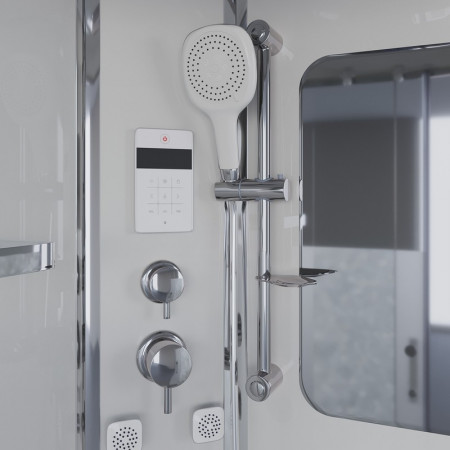 Душевая кабина Niagara Ultra NG-310-01R (120х80х220) высокий поддон(48см),стекло матовое,4 места
