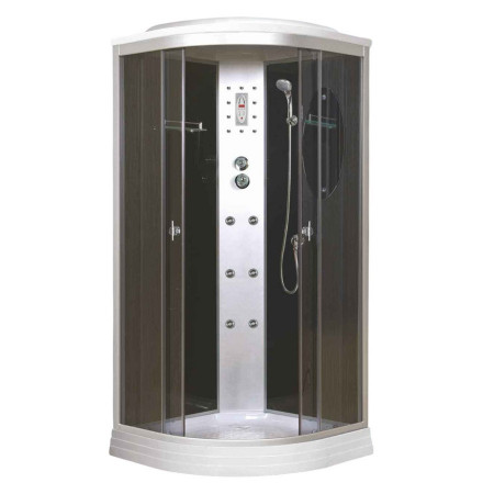 Душевая кабина Niagara Ultra NG-5012-01 (120х120х220) низкий поддон(16см),стекло тонированное,4 места