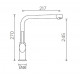 Смеситель (Schock) Nimbus, Cristadur хром/магма Смеситель (Schock) Nimbus, Cristadur хром/магма