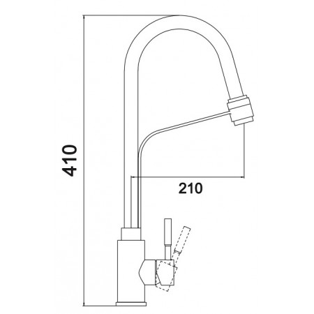 Смеситель гибкий FS26829-04 Смеситель гибкий FS26829-04