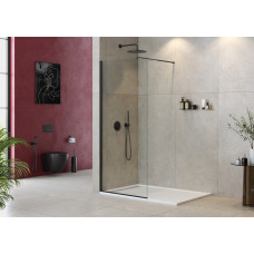 Душевая перегородка Cezares LIBERTA-L-1-105-C-NERO