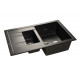 Мойка мраморная Granfest QUADRO GF-Q-775KL чёрная (765 х 495) Мойка мраморная Granfest QUADRO GF-Q-775KL чёрная (765 х 495)