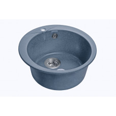 Мойка мраморная Granfest RONDO GF-R-480 графит круглая 475