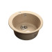 Мойка мраморная Granfest RONDO GF-R-480 песочная круглая 475
