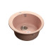 Мойка мраморная Granfest RONDO GF-R-480 розовая круглая 475