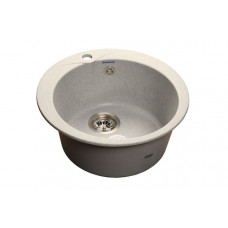 Мойка мраморная Granfest RONDO GF-R-480 серая круглая 475