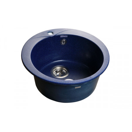 Мойка мраморная Granfest RONDO GF-R-480 синяя круглая 475 Мойка мраморная Granfest RONDO GF-R-480 синяя круглая 475