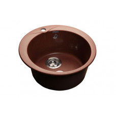 Мойка мраморная Granfest RONDO GF-R-480 терракот круглая 475