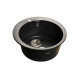 Мойка мраморная Granfest RONDO GF-R-480 чёрная круглая 475 Мойка мраморная Granfest RONDO GF-R-480 чёрная круглая 475