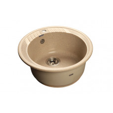 Мойка мраморная Granfest RONDO GF-R-520 песочная круглая 520