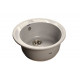 Мойка мраморная Granfest RONDO GF-R-520 серая круглая 520 Мойка мраморная Granfest RONDO GF-R-520 серая круглая 520