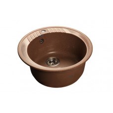 Мойка мраморная Granfest RONDO GF-R-520 терракот круглая 520