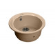 Мойка мраморная Granfest RONDO GF-R-520 топаз круглая 520
