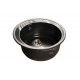Мойка мраморная Granfest RONDO GF-R-520 чёрная круглая 520 Мойка мраморная Granfest RONDO GF-R-520 чёрная круглая 520